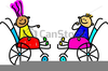 Children With Disability Clipart Image