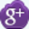 Free Violet Cloud Google Plus Image