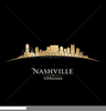 Nashville Skyline Clipart Image