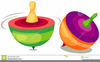 Free Clipart Spinning Top Image