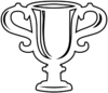 Trophy Outline Clip Art