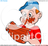 Eating Ribs Clipart Image