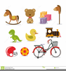 Baby Boy Toys Clipart Image