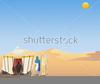 Bedoin And Camel Clipart Image