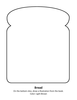 Sandwich Black And White Clipart Image