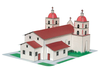 California Missions Clipart Image