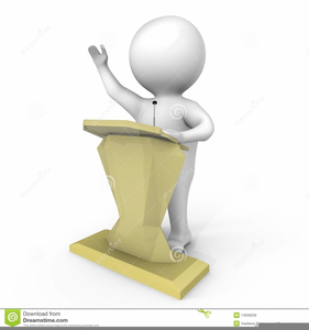 Free Clipart Speaker At Podium Free Images At Clker Com Vector Clip Art Online Royalty Free Public Domain