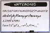 Whiteboard Font Image