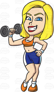 Free Fitness Cartoon Clipart | Free Images at Clker.com - vector clip