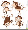 Cartoon Monkeys Clipart Graphics Image