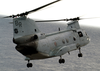 A Ch-46 Sea Knight From Helicopter Combat Support Squadron Eight (hc-8) Picks Up Another Load Of Supplies Image