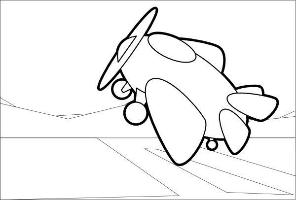clip art jet plane. Fat Plane clip art