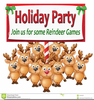 Christmas Party Invitation Free Clipart Image