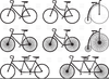 Penny Farthing Clipart Image