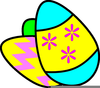 Clipart Of Easter Eggs Image