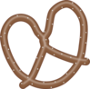 Pretzel Clip Art