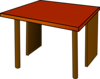 Table Top Wood Clip Art