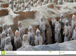 Terracotta Warriors Clipart Image