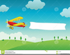 Flying Plane Clipart Image