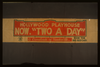 Hollywood Playhouse Now  Two A Day  A Cavalcade Of Vaudeville : Ride The Big Red Cars. Image