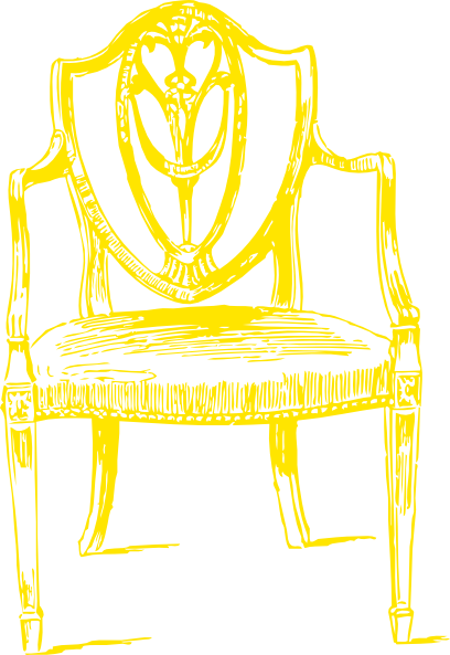 yellow chair clipart - photo #2