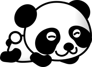 Panda Clip Art At Clker Com Vector Clip Art Online Royalty Free Public Domain