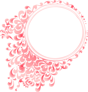 Pink Radial Gradient Circle Border Clip Art at Clker.com - vector clip