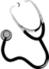 Stethoscope Black White Line Art Coloring Book Colouring Px Clip Art