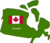 Canada Map (my Version) Clip Art