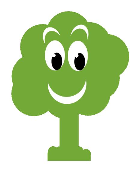 free clip art green tree - photo #12