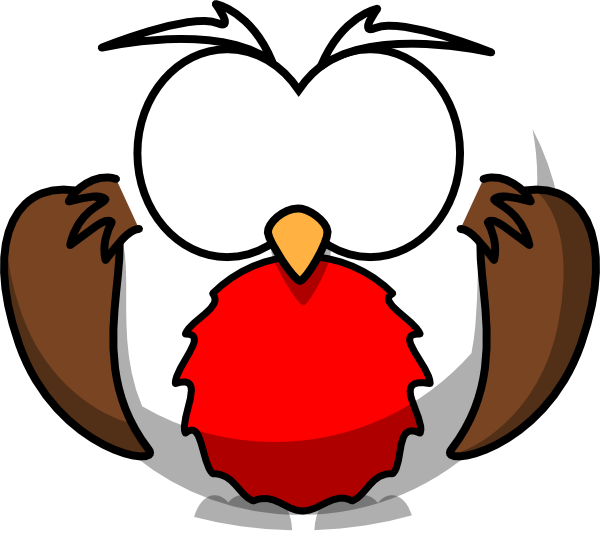 free clipart christmas robins - photo #31