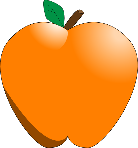 clipart apples and oranges - photo #2