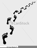 Foot Step Clipart Image