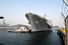 The Amphibious Command And Control Ship Uss Blue Ridge (lcc 19) Returns To Its Homeport In Yokosuka, Japan After A Scheduled Deployment In The Western Pacific Image