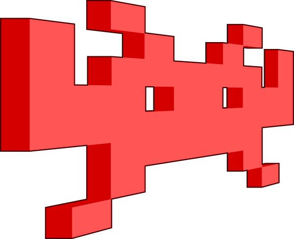 space invaders clipart - photo #2