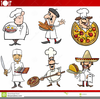 International Cuisine Clipart Image