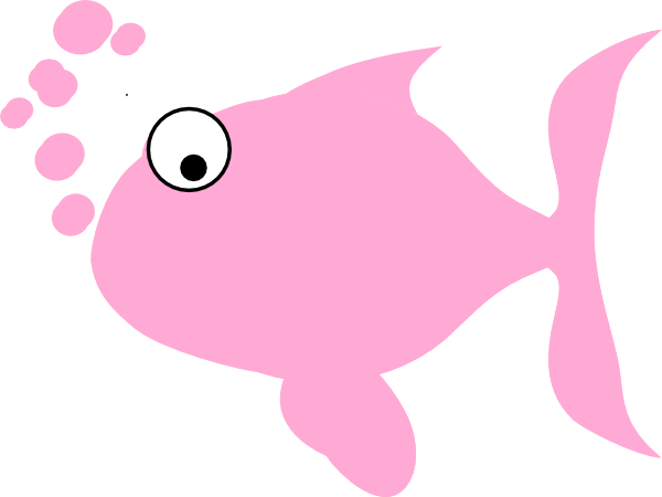 Pink Fish Clip Art at  - vector clip art online, royalty free &  public domain