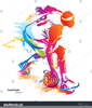 Football Player Vector Clipart Image