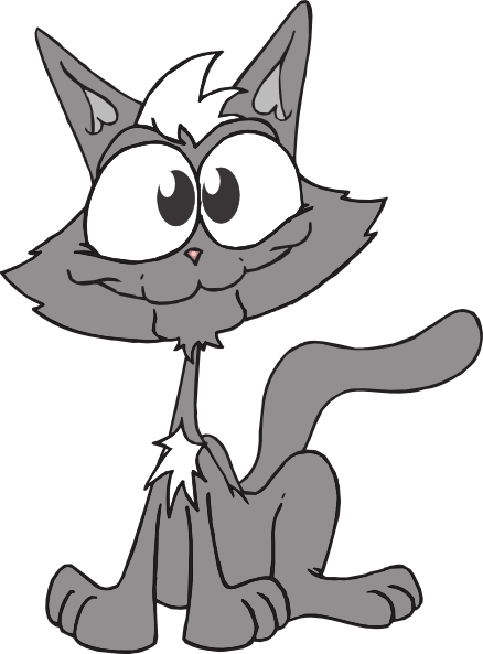 animated cat clip art - photo #31