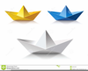 Paper Boat Clipart Image