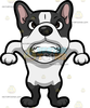 Cute Bulldog Clipart Image