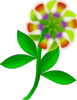 Strange Flower Clip Art