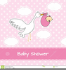 Baby Girl Clipart Stork Image