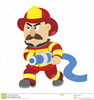 Firefighter Cartoon Clipart Image