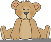 Teddy Bear Cowboy Clipart Image