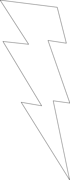 lightning clip art vector - photo #42