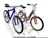 Free Clipart Of Bicycles Image