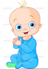 Crying Baby Girl Clipart Image