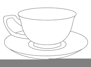 free clipart tea cup and saucer