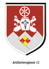Internal Badge Of The Artillery Regiment 12 Stock Photo